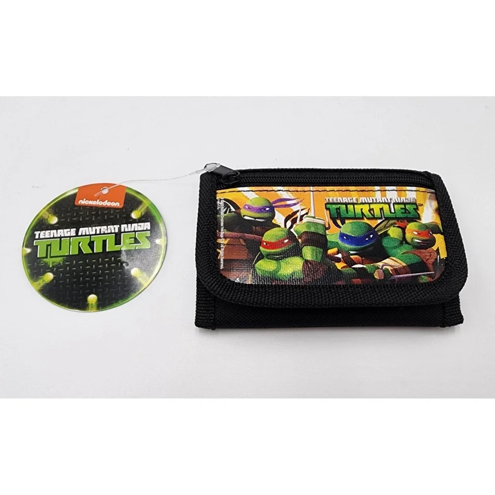 Teenage‎ Mutant Ninja Turtlesi Bi-Fold Wallet in Tin Case NEW!